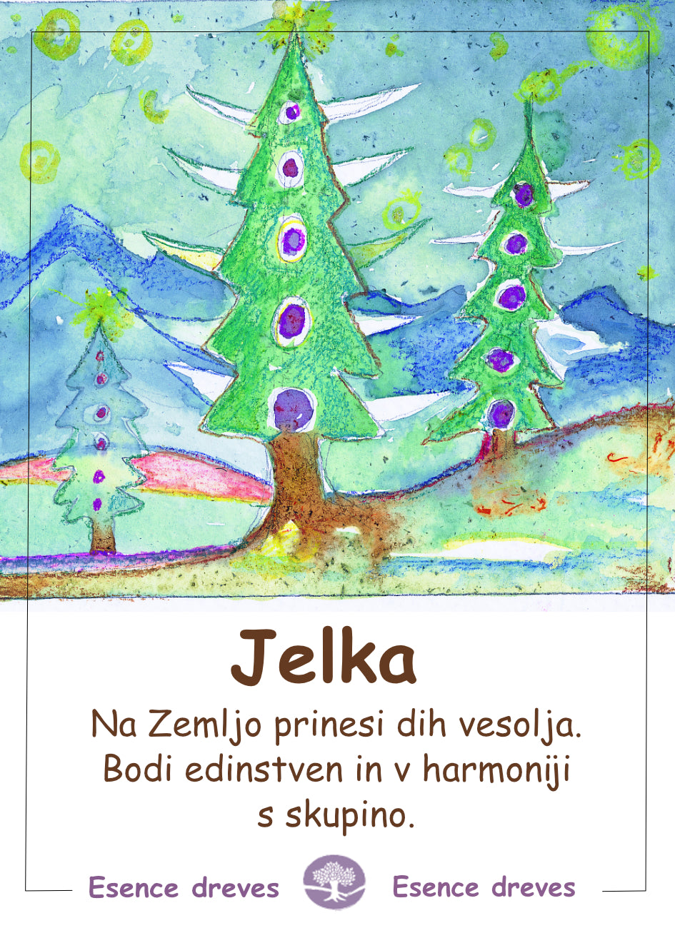 Esence dreves - Jelka - ekološke kapljice 20ml