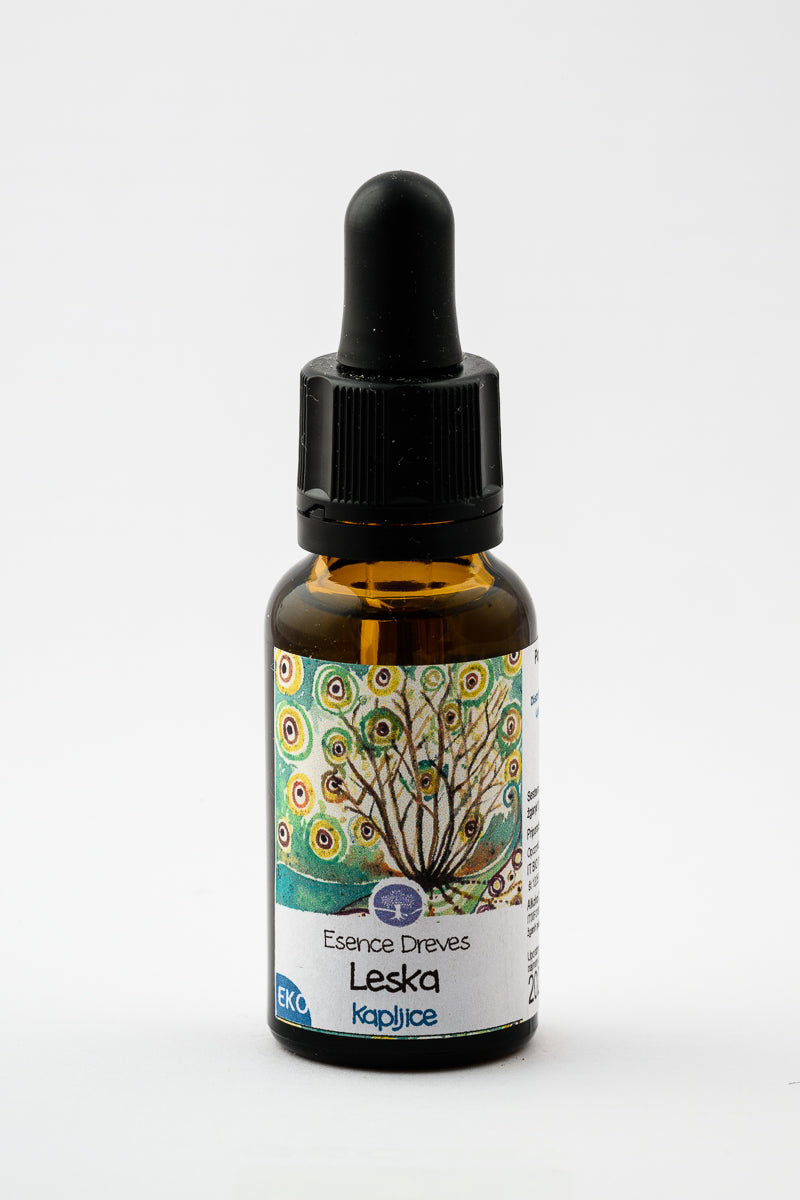 Esence dreves - Leska - ekološke kapljice 20ml