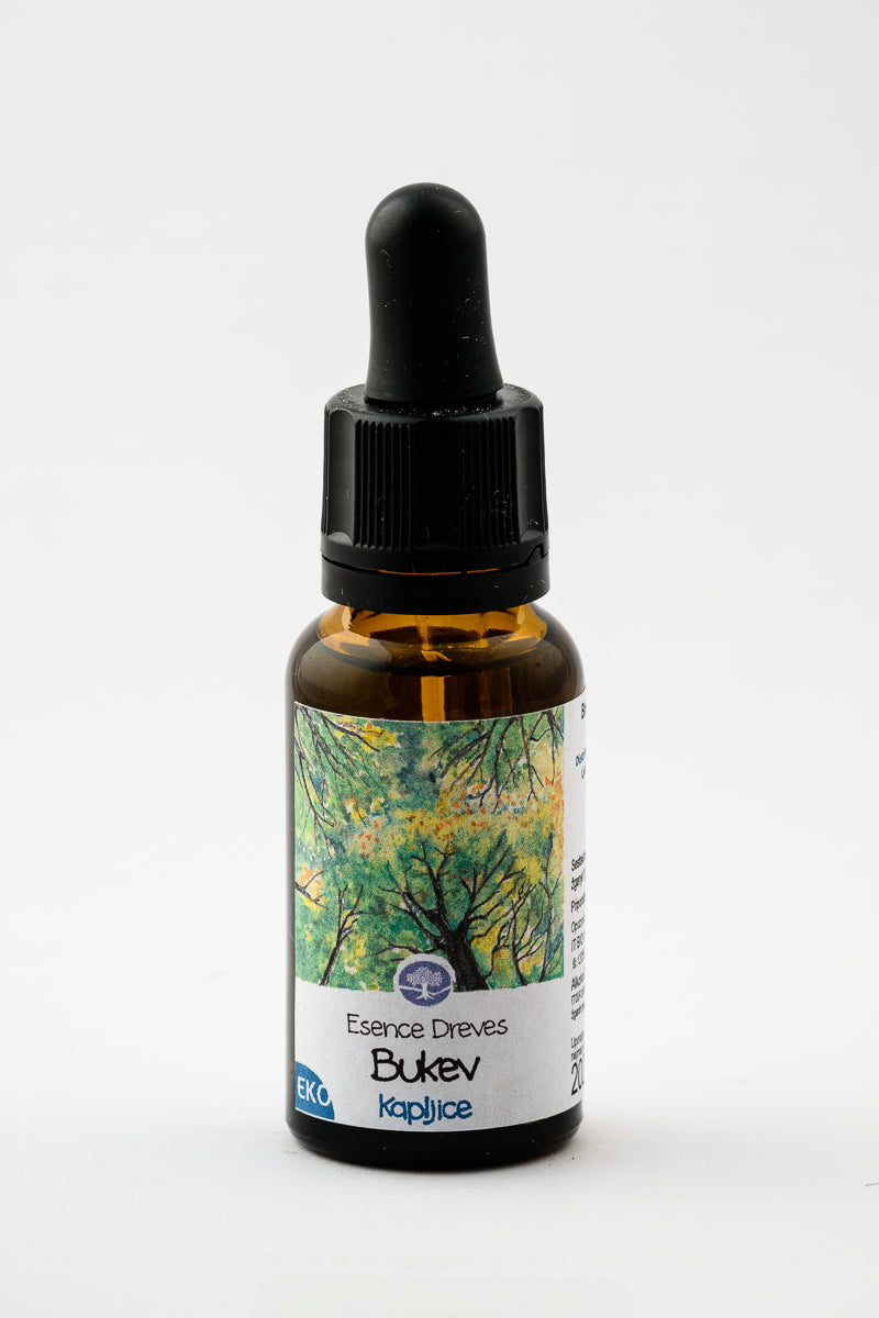 Esence dreves - Bukev - ekološke kapljice 20ml