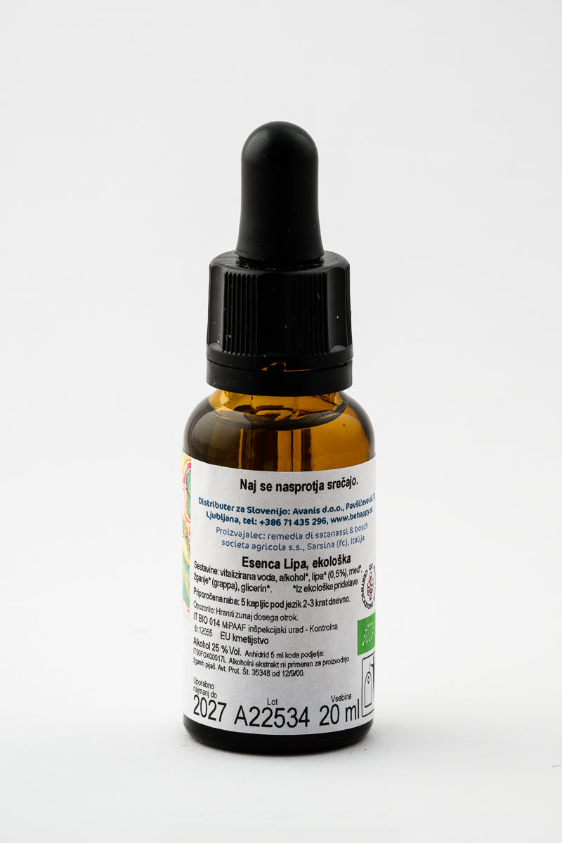 Esence dreves - Lipa - ekološke kapljice 20ml