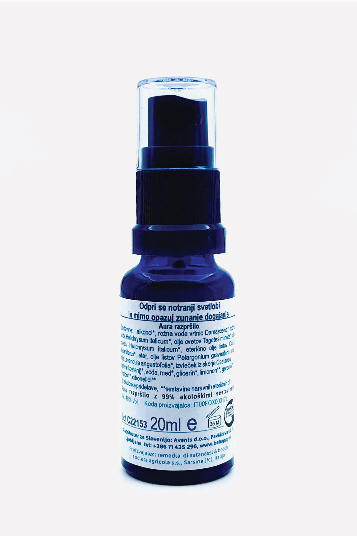 Esence dreves - Kostanj - ekološko razpršilo 20ml