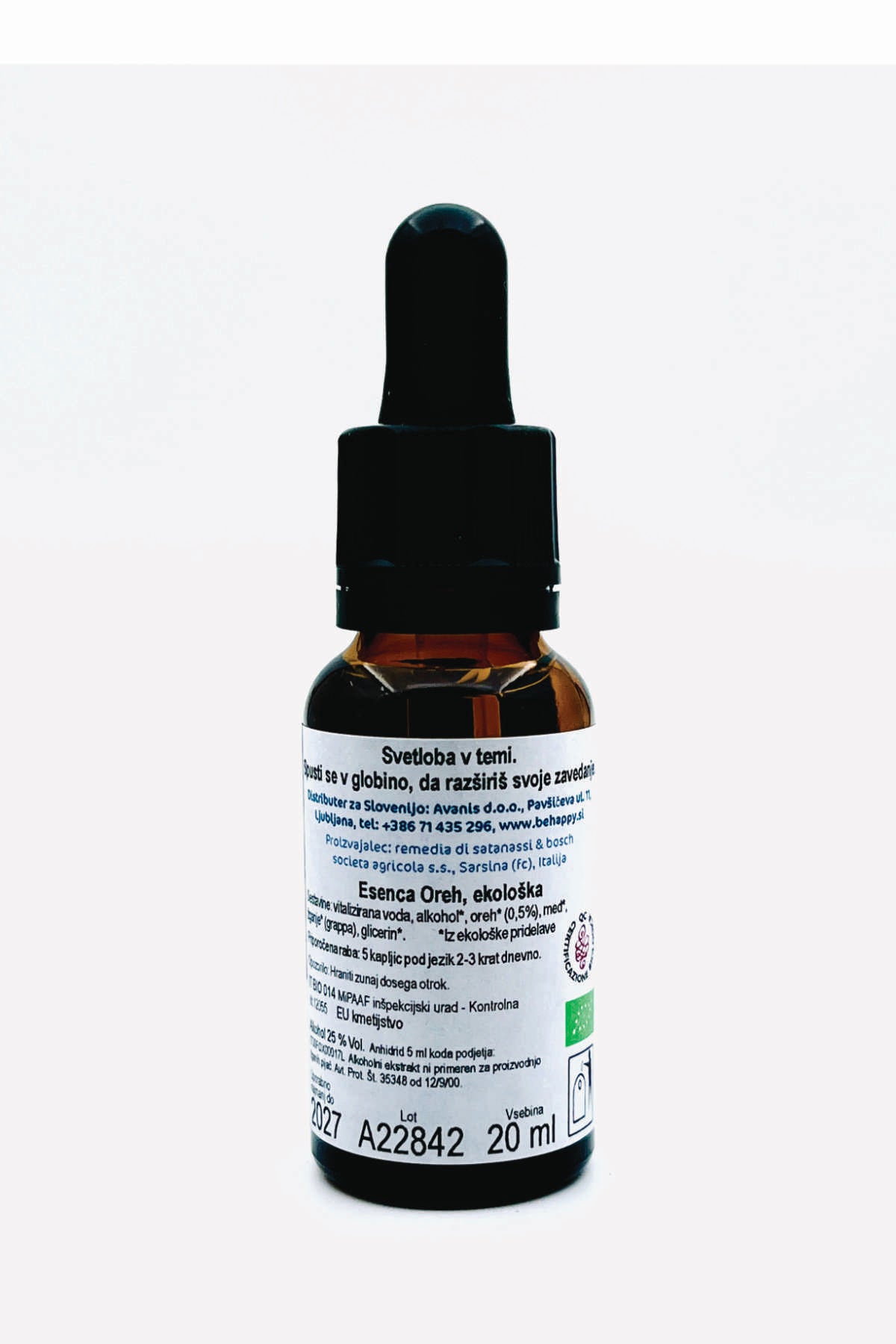 Esence dreves - Oreh - ekološke kapljice 20ml