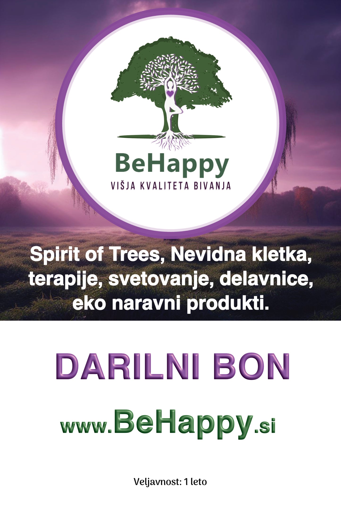 DARILNI BON BeHappy