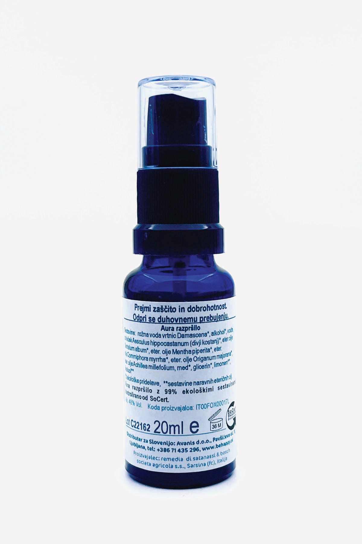 Esence dreves - Divji kostanj - ekološko razpršilo 20ml